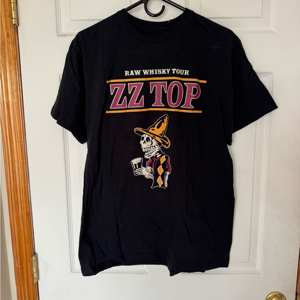 ZZ Top Black Graphic T-Shirt